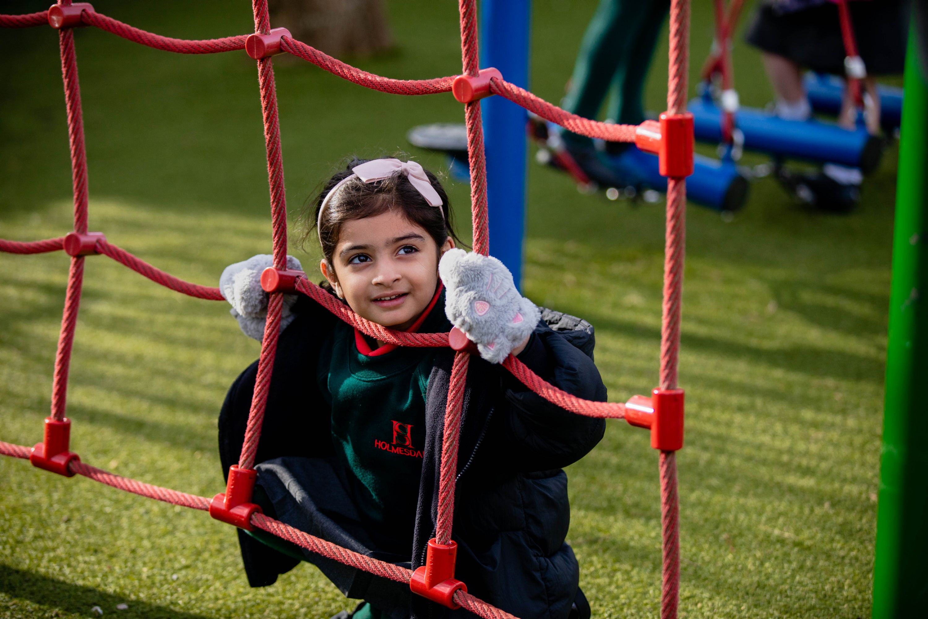 Pupils at Holmesdale Community Infant School